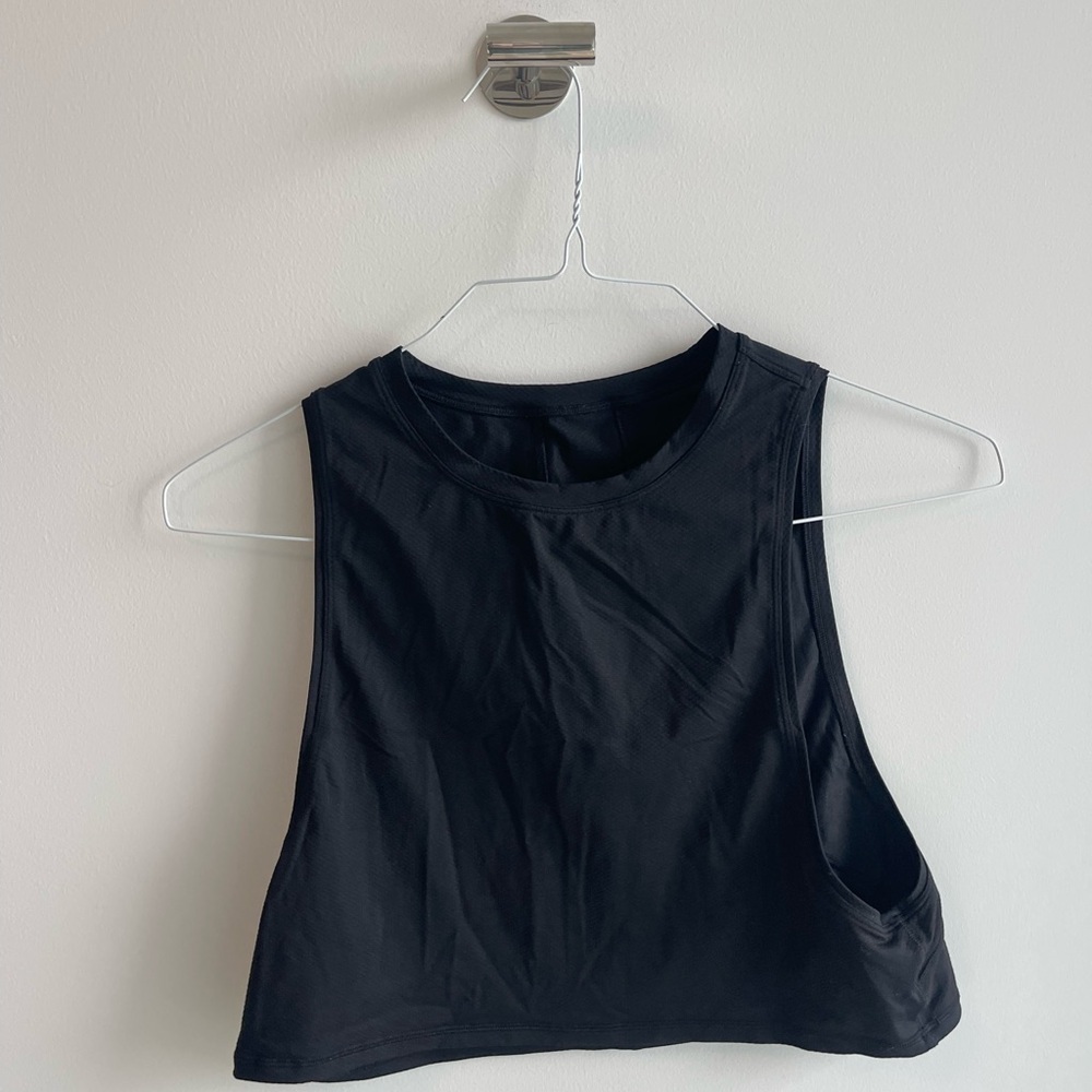 Lululemon Black Muscle Tank